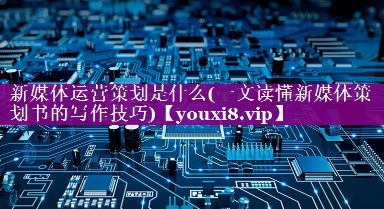 新媒体运营策划是什么(一文读懂新媒体策划书的写作技巧)