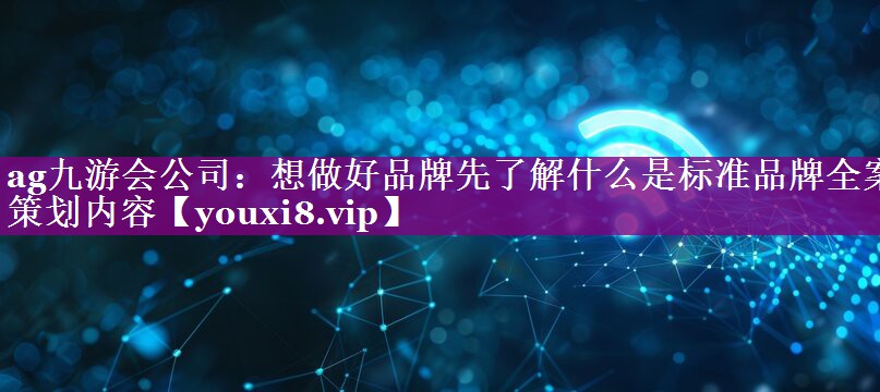 想做好品牌先了解什么是标准品牌全案策划内容