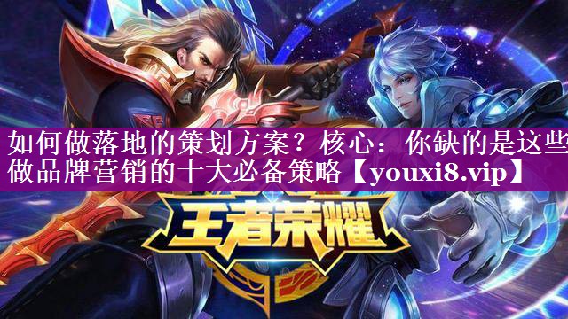 如何做落地的策划方案？核心：你缺的是这些做品牌营销的十大必备策略
